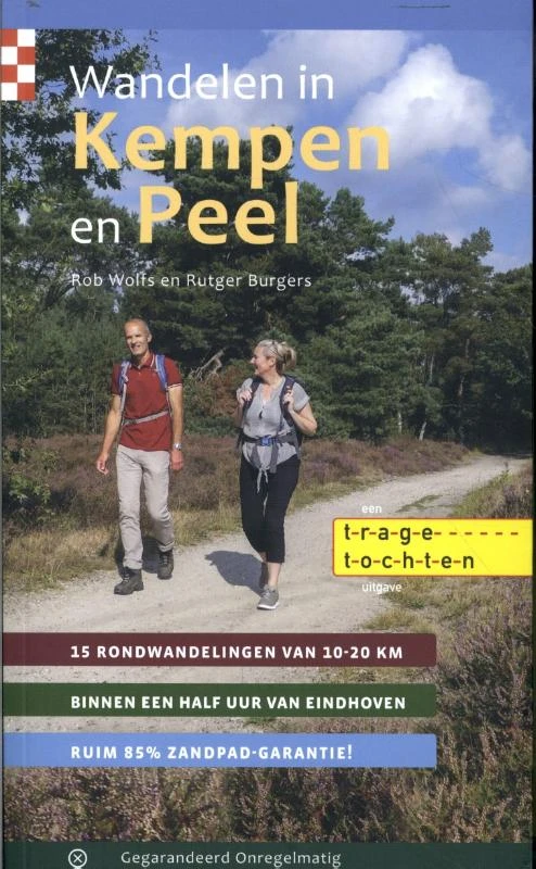 Wandelen in Kempen en Peel – Rob Wolfs – boek cover