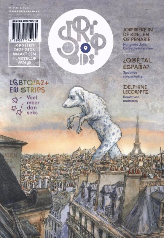 Stripgids 9 – boek cover