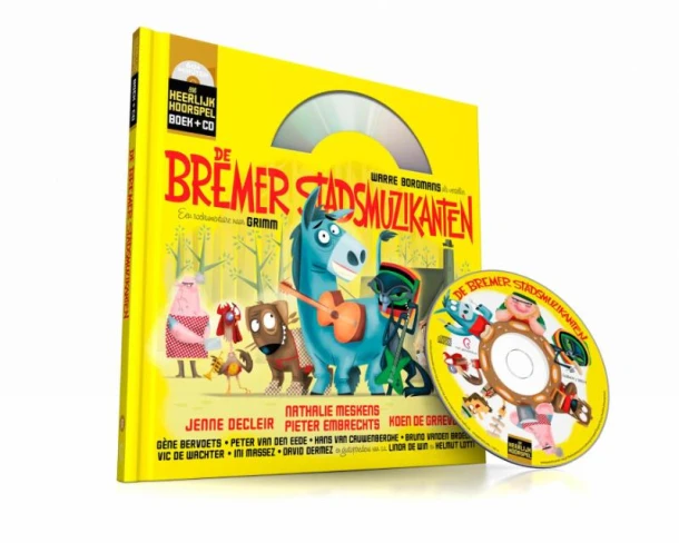 De Bremer stadsmuzikanten – boek cover