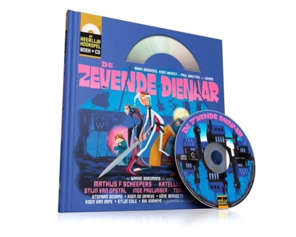De zevende dienaar – Paul Wauters – boek cover