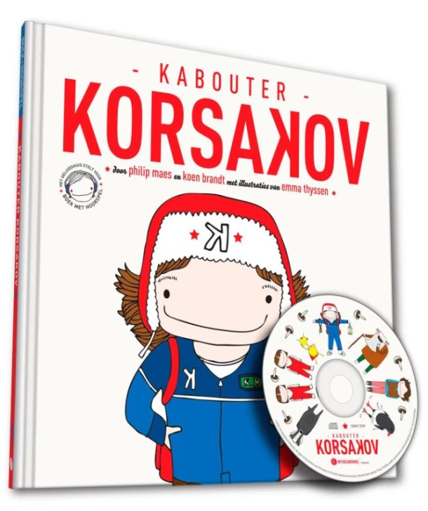 Kabouter Korsakov – Philip Maes – boek cover