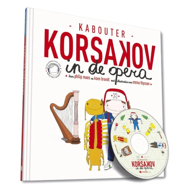 Kabouter Korsakov in de opera – Philip Maes – boek cover