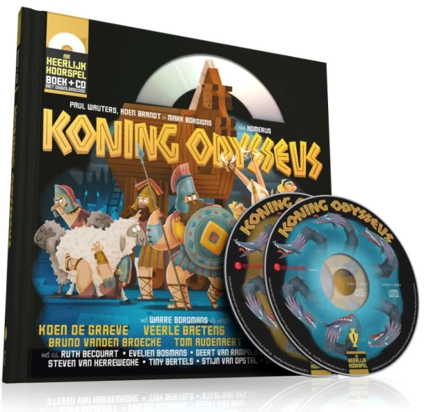 Koning Odysseus – Paul Wauters – boek cover