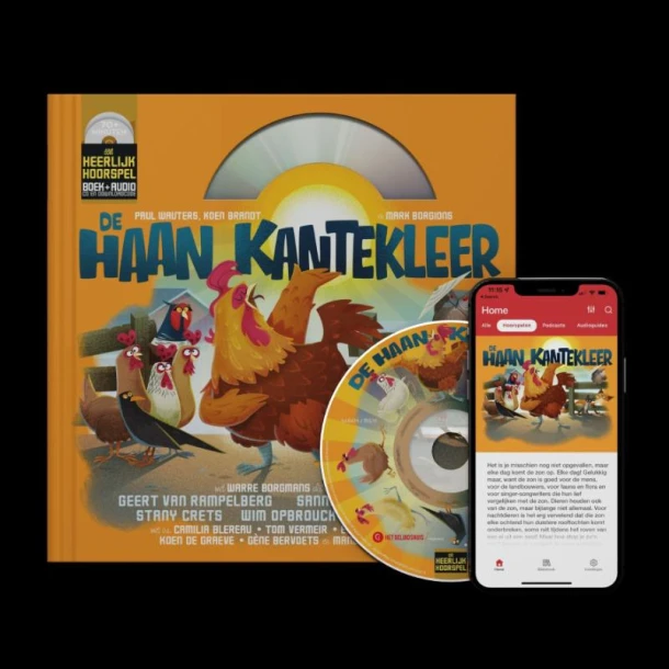 De haan Kantekleer – Paul Wauters – boek cover