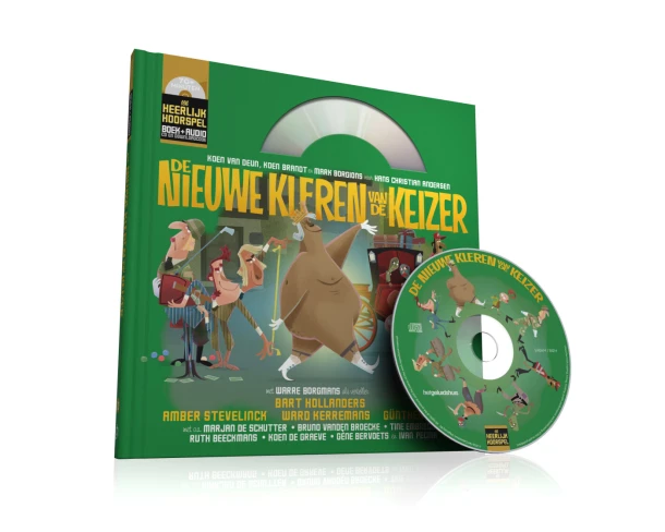 De nieuwe kleren van de keizer – Het Geluidshuis – boek cover