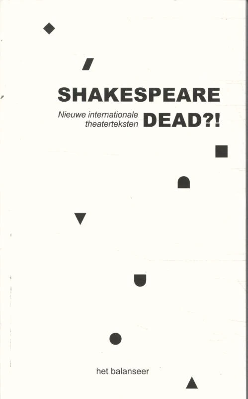 Shakespeare dead ! – boek cover