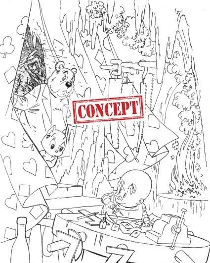 Tom Poes en de pas-kaart – Marten Toonder – boek cover