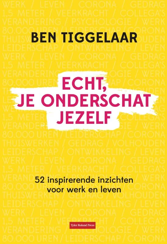Echt, je onderschat jezelf – Ben Tiggelaar – boek cover