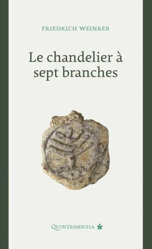 Le chandelier à sept branches – Friedrich Weinreb – boek cover