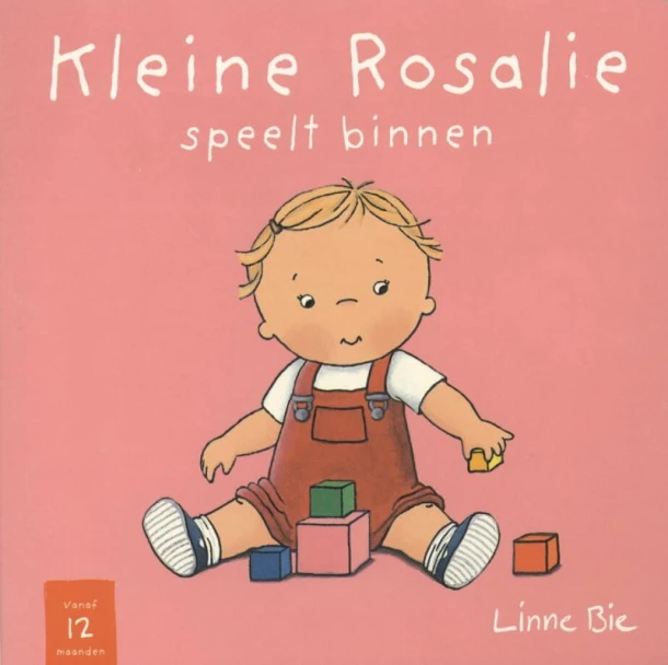 Kleine Rosalie speelt binnen – Linne Bie – boek cover
