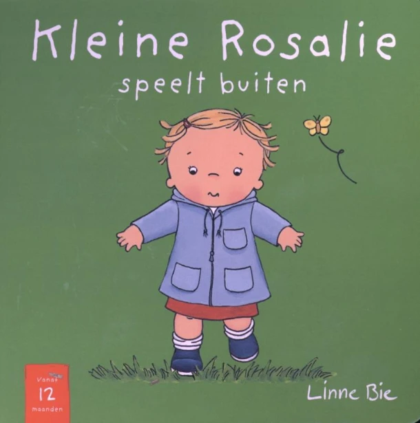 Kleine Rosalie speelt buiten – Linne Bie – boek cover