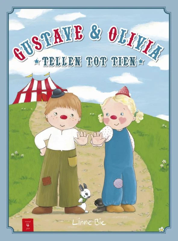 Gustave en Olivia tellen tot tien – Linne Bie – boek cover