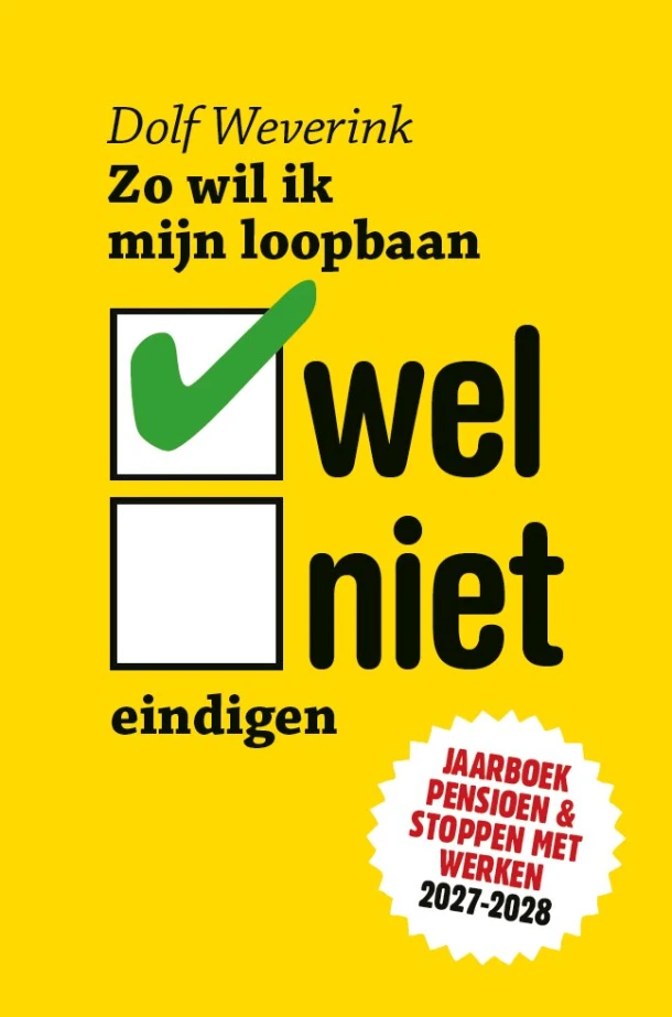 Zo Wil Ik Mijn Loopbaan Wel/Niet Eindigen – Dolf Weverink – boek cover