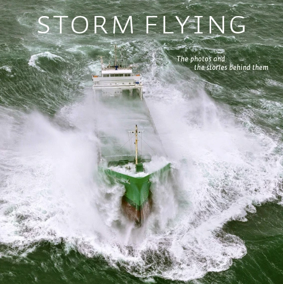 Storm flying – Herman IJsseling – boek cover