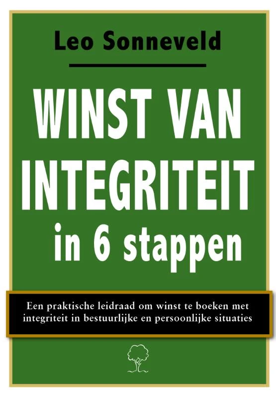 Winst van integriteit – Leo Sonneveld – boek cover