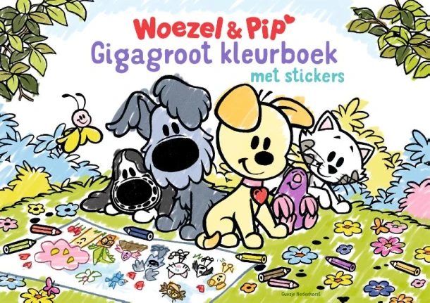 Gigagroot Kleurboek – Guusje Nederhorst – boek cover