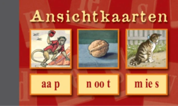 Ansichtkaarten, Aap - Noot - Mies – Cornelis Jetses – boek cover