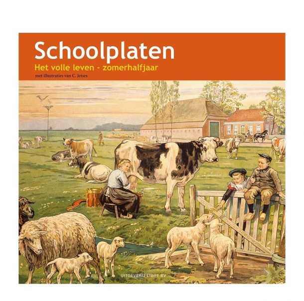 Schoolplaat het volle leven – F. van Dulmen – boek cover