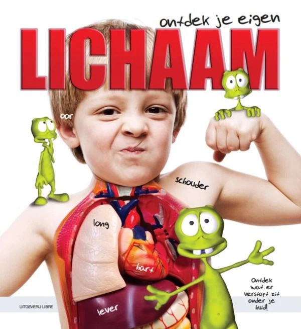 Ontdek je eigen lichaam – Shutterstock.com – boek cover