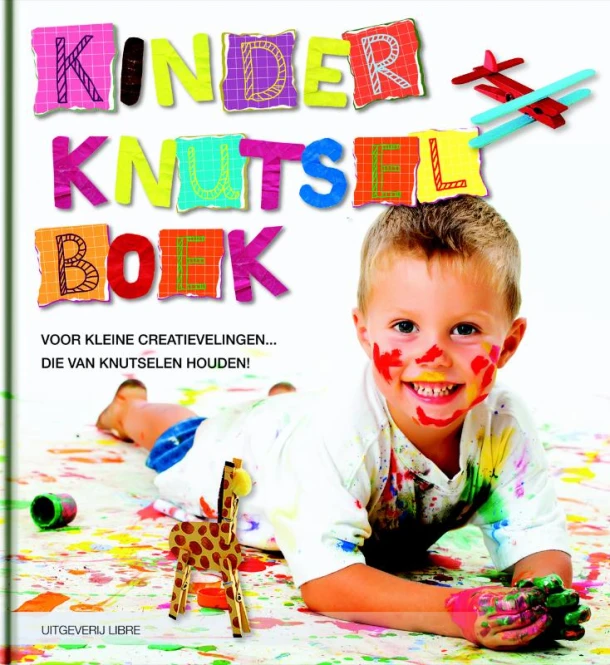 Kinderknutselboek – Frank van Dulmen – boek cover