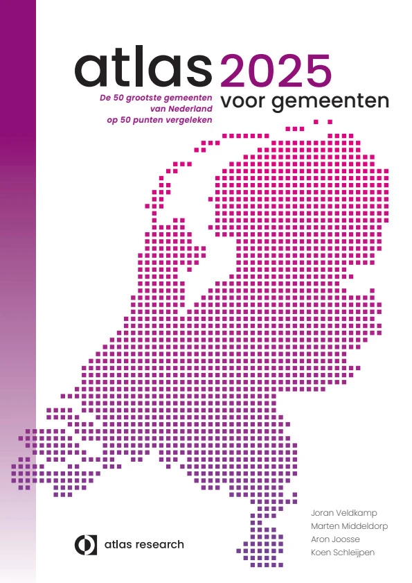 Atlas voor gemeenten 2025 – Joran Veldkamp – boek cover