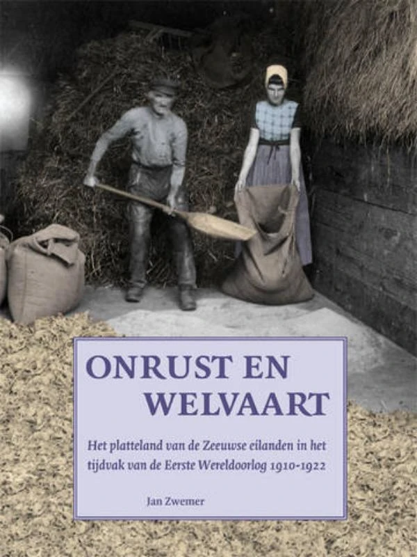 Onrust en welvaart – Jan Zwemer – boek cover