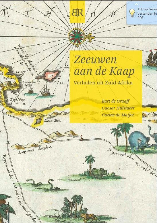 Zeeuwen aan de Kaap – Bart de Graaff – boek cover