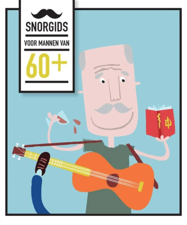 Snorgids voor mannen van 60 plus – Henny de Vos – boek cover