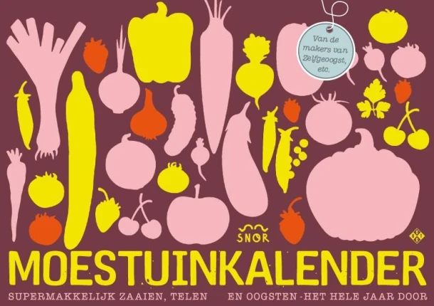 De moestuinkalender – Annemarieke Piers – boek cover