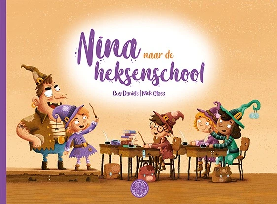 Nina naar de heksenschool – Guy Daniëls – boek cover