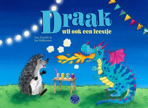 Draak wil ook een feestje – Guy Daniëls – boek cover