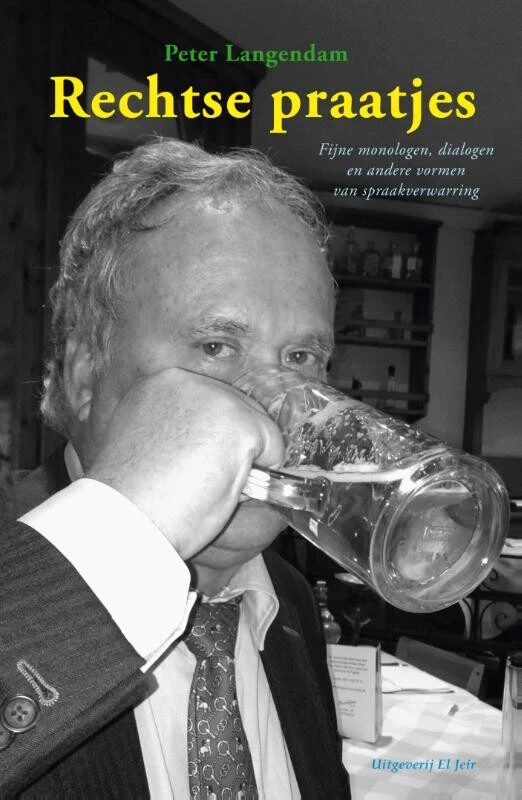 Rechtse praatjes – Peter Langendam – boek cover