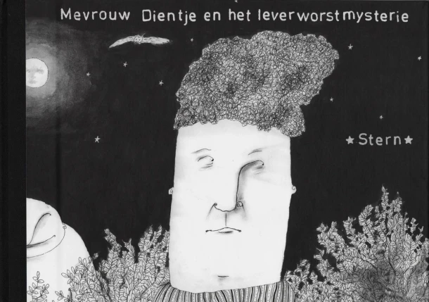 Mevrouw Dientje en het leverworstmysterie – Stern Nijland – boek cover