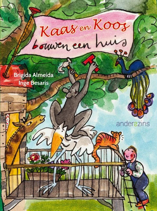 Kaas en Koos bouwen een huis – boek cover