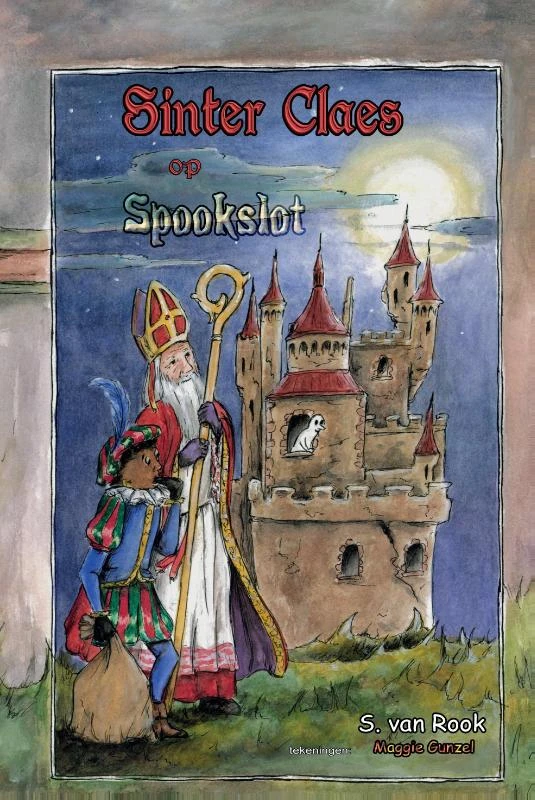 Sinter Claes op Spookslot – S. van Rook – boek cover