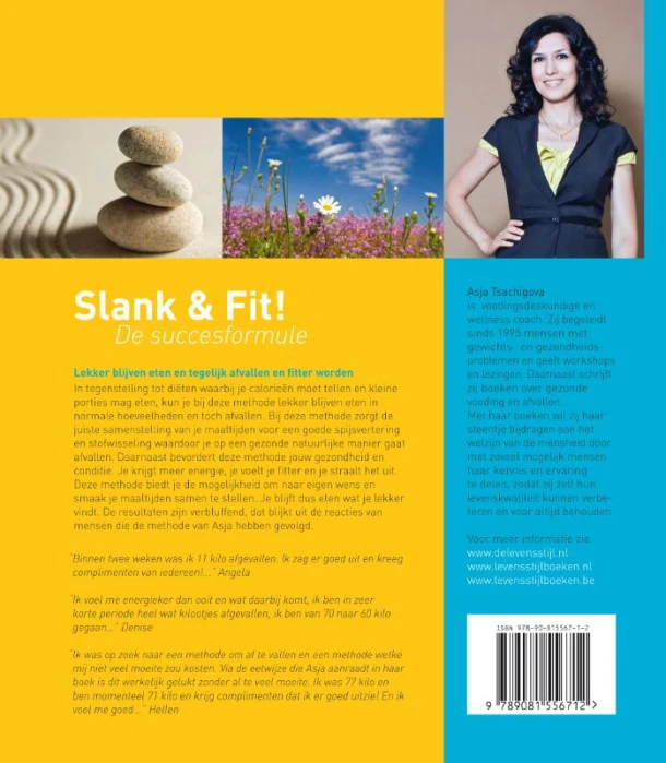 Slank & Fit! – Asja Tsachigova – boek cover