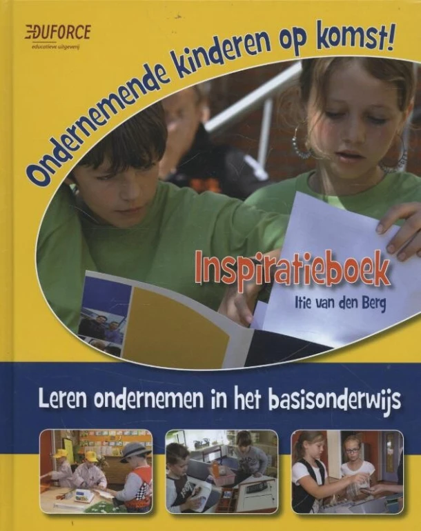 Ondernemende kinderen op komst! – Itie van den Berg – boek cover