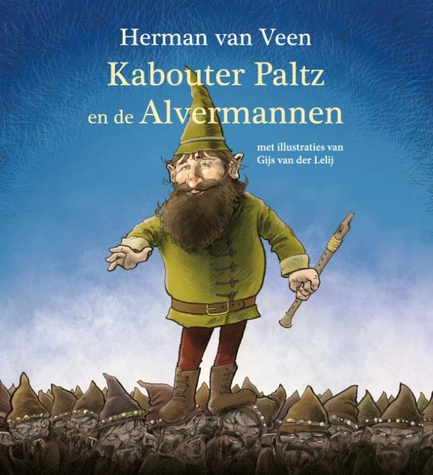 Kabouter paltz en de alvermannen – Herman van Veen – boek cover