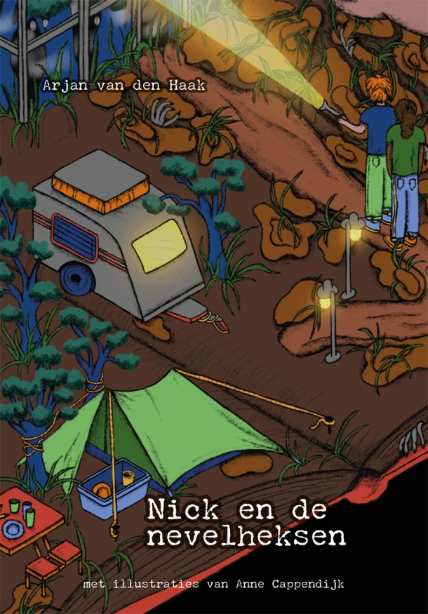 Nick en de nevelheksen – Arjan van den Haak – boek cover