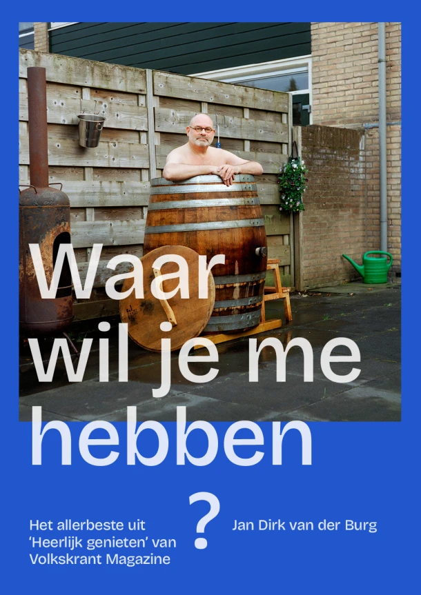 Waar wil je me hebben? – Jan Dirk van der Burg – boek cover