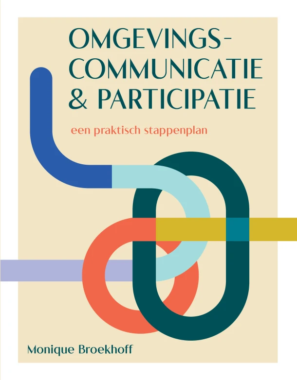 Omgevingscommunicatie & participatie – Monique Broekhoff – boek cover