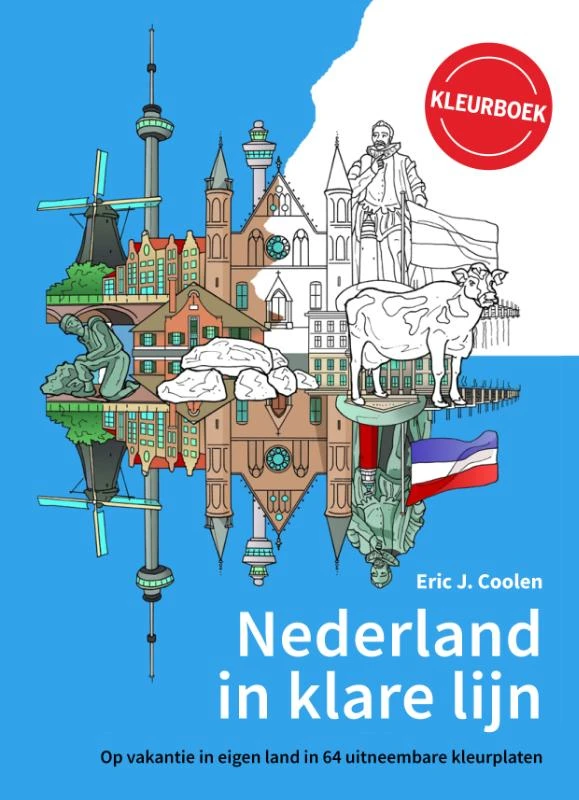 Nederland in klare lijn – boek cover