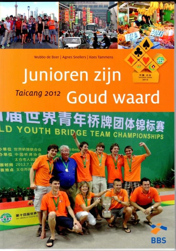 Junioren zijn goud waard – Wubbo de Boer – boek cover