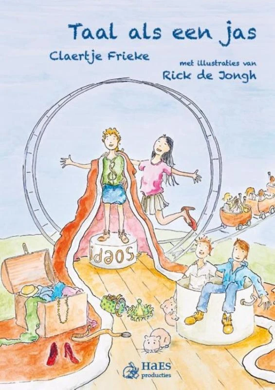 Taal als een jas – Claertje Frieke – boek cover