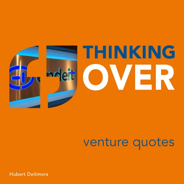Thinking Over – Hubert Deitmers – boek cover