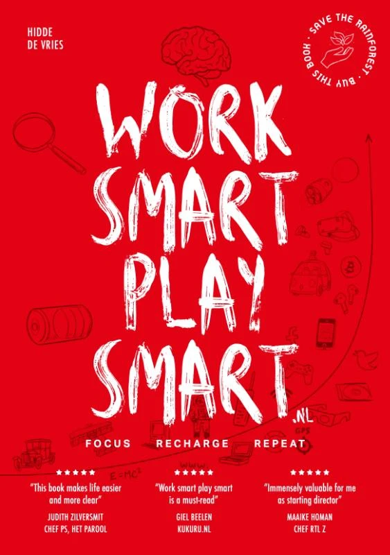 Work smart play smart – Hidde de Vries – boek cover