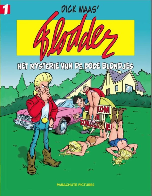 Het mysterie van de dode blondjes – Dick Maas – boek cover
