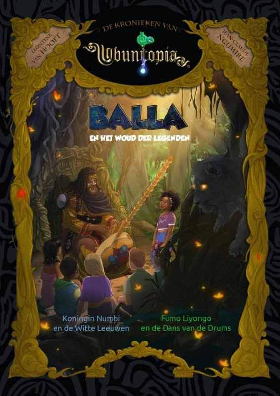 Balla en het Woud der Legenden – Leontine van Hooft – boek cover
