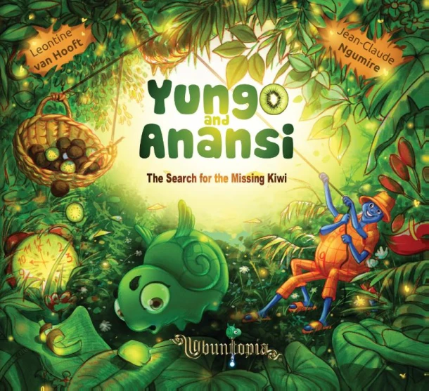 Yungo and Anansi – Leontine van Hooft – boek cover