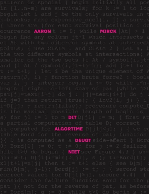 Dit Algoritme Deugt Niet – Aaron Mirck – boek cover